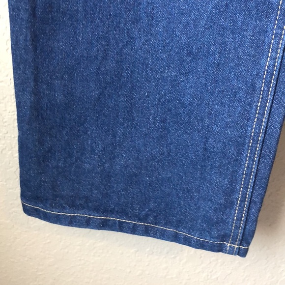 New Mens Jeans Carhartt Denim Straight Leg Blue Jeans Men’s Size 38X32 - Picture 4 of 13